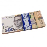 Сувенирные деньги "500 гривен" новый образец