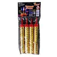 Тортовые свечи серебристые TF-1/10-40