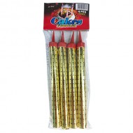 Тортовые свечи серебристые MF002 60 сек 